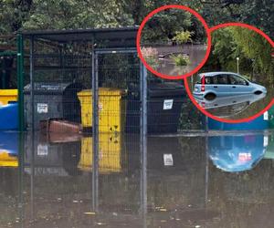 Powódź nie oszczędziła Mysłowic. Pod wodą parki, ulice, parkingi, chodniki