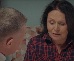 M jak miłość, odcinek 1846: Artur (Robert Moskwa), Marysia (Małgorzata Pieńkowska) 