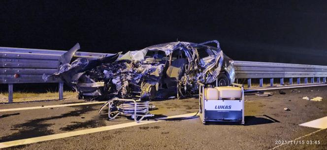Wypadek na A4 w Gorliczynie [ZDJĘCIA]