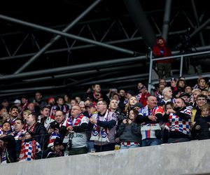 Kibice na meczu Górnik Zabrze - Legia Warszawa