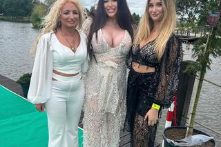 Iwona Węgrowska aż pęka jej sukienka