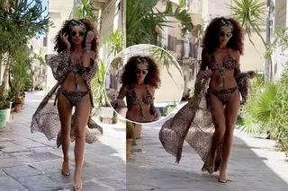 58-letnia Ewa Minge hasała po ulicy w samym bikini. Odsłoniła oszałamiającą sylwetkę. Przyznała, że jednego ma już dość!