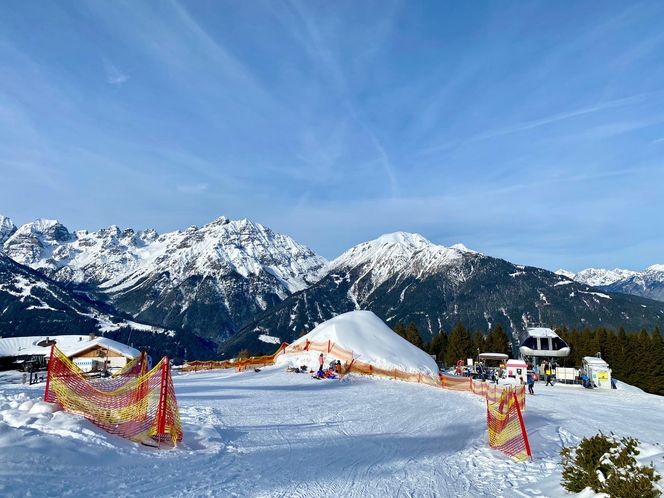 Górna stacja kolejki Serles