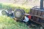 Śmiertelny wypadek traktorzysty w Piaseczni. Wjechał do kanału odwadniającego