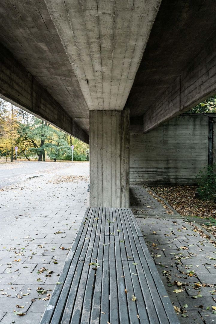 Brutalistyczna wiata: Westerplatte w Gdańsku