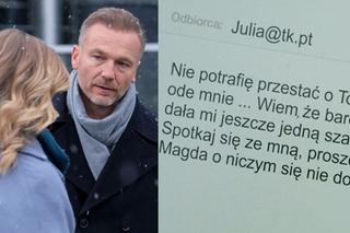 M jak miłość, odcinek 1735: Dziwna wiadomość Andrzeja do Julii dowodem przeciwko niemu w sprawie o zabójstwo?! Koszmarny finał spisku Malickiej zwala z nóg! – WIDEO, ZDJĘCIA