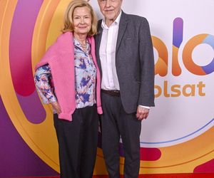 Barbara Bursztynowicz z mężem Jackiem