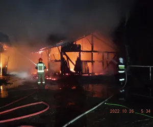 Tragiczny pożar w ośrodku jeździeckim. Dwa konie zginęły w płomieniach