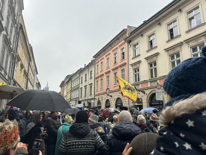 Orszak Trzech Króli przemaszerował przez Kraków