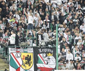 Legia Warszawa - Lech Poznań: Zdjęcia kibiców z klasyku i 13. kolejki PKO BP Ekstraklasy