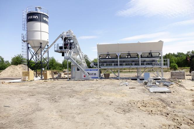 Będą produkować beton i robić betonowe drogi. Gmina Bełchatów rusza z nową inwestycją