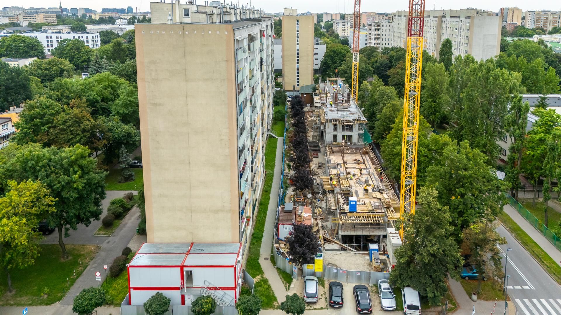 Inwestycja Wola Księcia Janusza w Warszawie w budowie