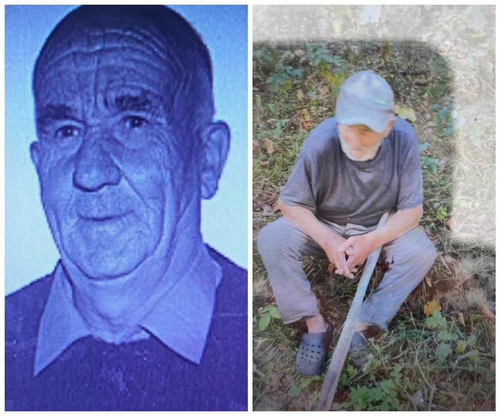 Zaginął 92-letni mieszkaniec gminy Krynek. Policja opublikowała rysopis