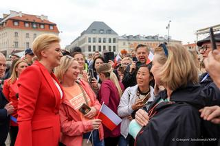 Agata Duda na Święcie Flagi