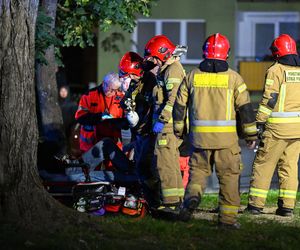 Potężny pożar w Koszalinie