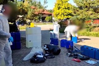 Tona chemikaliów i narkotyki u obcokrajowca. 29-latek zatrzymany!