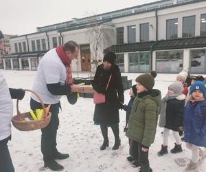 Przyjazna Łomża rozdawała odblaski 