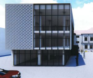 Wizualizacja rozbudowy Sądeckiej Biblioteki Publicznej 