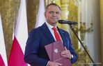 Karol Nawrocki na Zamku Królewskim 