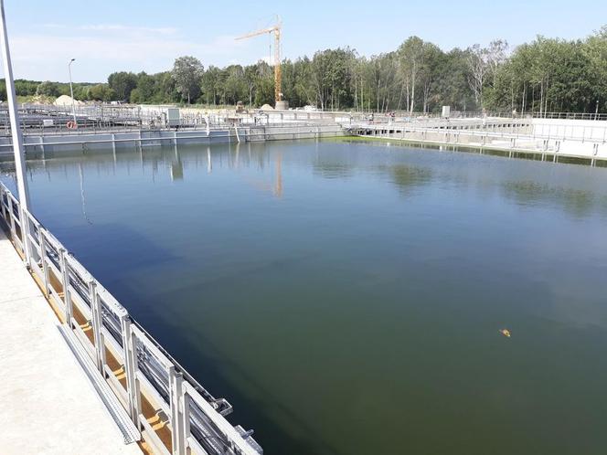 Łódź: Trwa budowa zbiorników retencyjnych w Grupowej Oczyszczalni Ścieków
