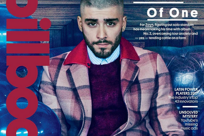 Zayn Malik  - okładka Billboard
