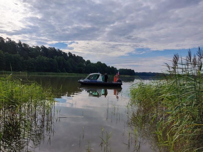 Tragiczny finał wędkowania na jeziorze Omulew