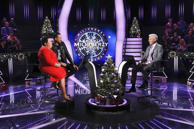 Hubert Urbański w "Milionerach" TVN-u