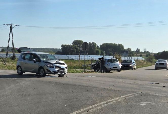 Wypadek w Krześlinie