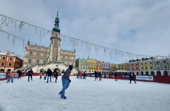 Zamojskie lodowisko  w sezonie  2024- 2025