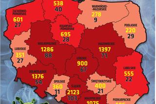 22.04.2021 Koronawirus w Polsce: Ile zakażeń w czwartek (22 kwietnia)?