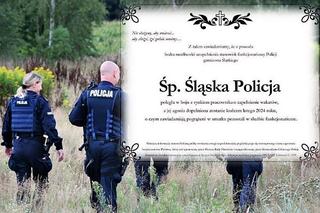Nekrolog Śląskiej Policji odkrył ponurą prawdę