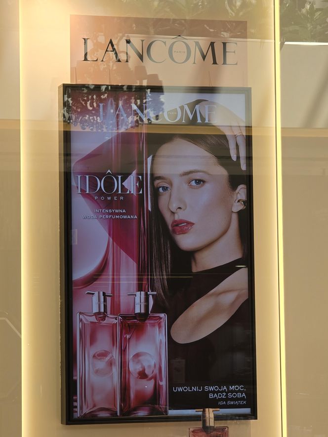 Iga Świątek, kampania reklamowa Lancome