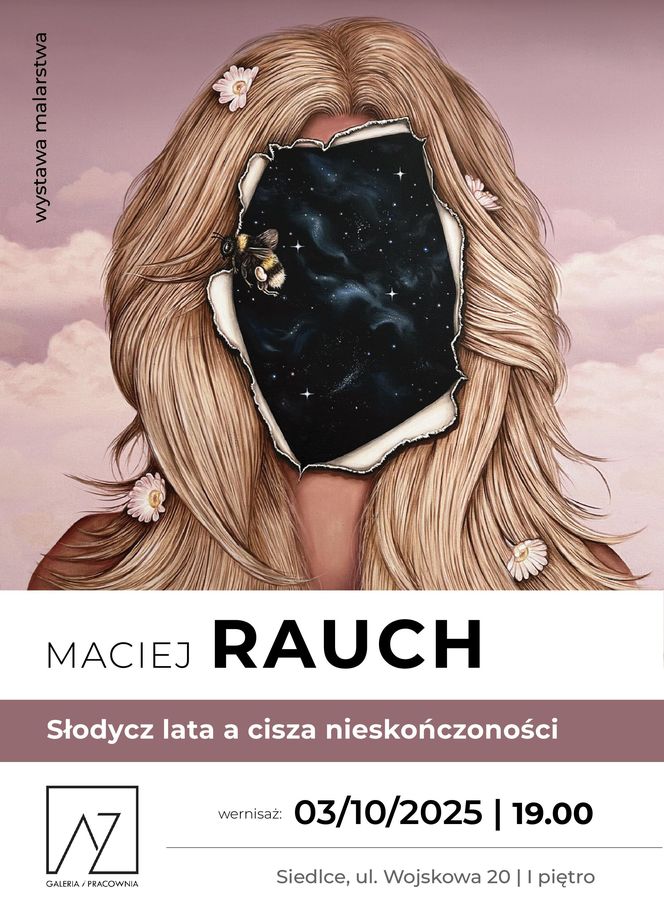 Wernisaż wystawy malarstwa Macieja Raucha już 3 października w Galerii AZ w Siedlcach