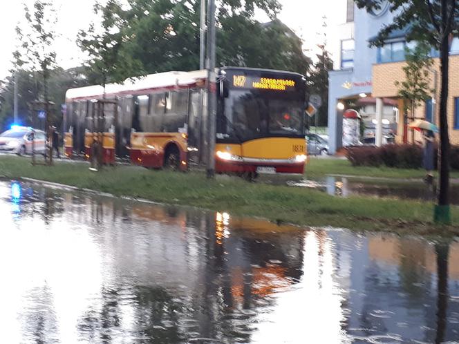 Stara Miłosna pod wodą
