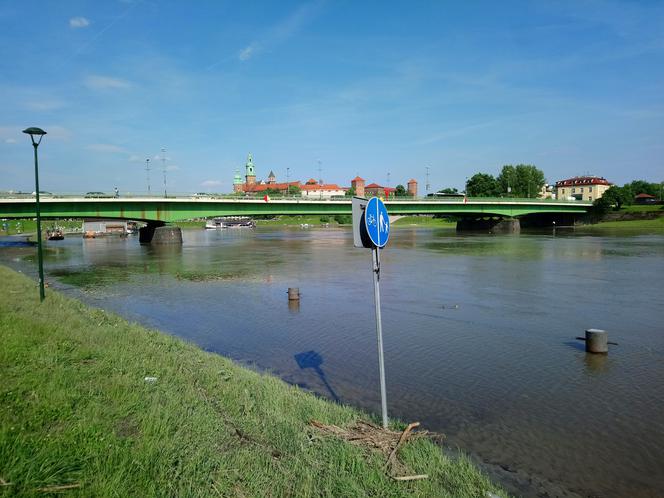 Kraków: Syf, smród i tony śmieci. Tak wyglądają bulwary wiślane po powodzi