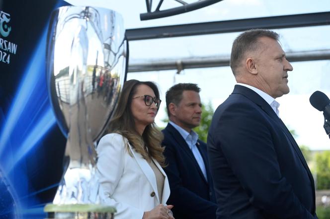 UEFA Super Cup w Warszawie - konferencja prasowa
