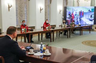 Andrzej Duda na spotkaniu z harcerzami