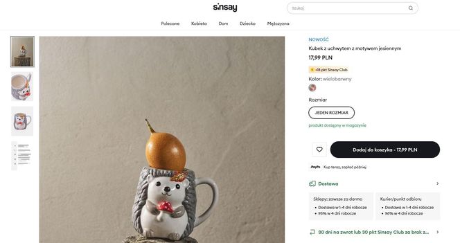 Jesień w Sinsay 2025