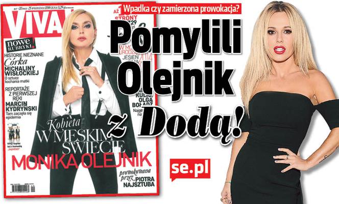 Pomylili  Olejnik z Dodą!