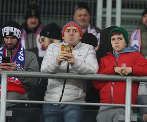 Kibice na meczu Górnik Zabrze - Lech Poznań