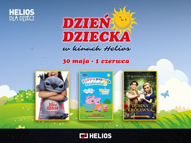 Kino Helios Siedlce zaprasza w weekend na seanse z konkursami z okazji Dnia Dziecka