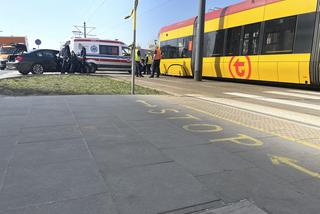 Dramat na Białołęce. 5-latek wjechał rowerkiem pod tramwaj 