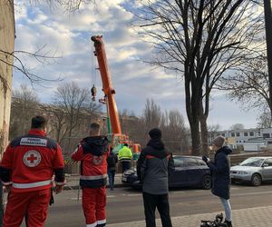 Kolejna katastrofa budowlana w Lublinie? Mieszkańcy kamienicy przy ul. Farbiarskiej w nocy zaczęli ratować swój dobytek