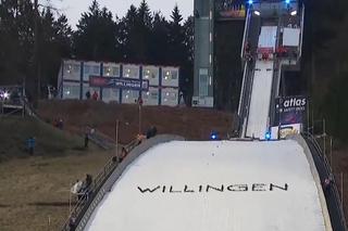 Niemcy z kompromitującą wpadką podczas skoków w Willingen. Komentator Eurosportu szybko zadrwił
