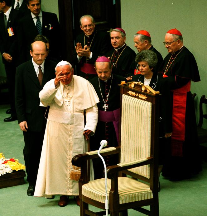 Jan Paweł II w polskim Sejmie