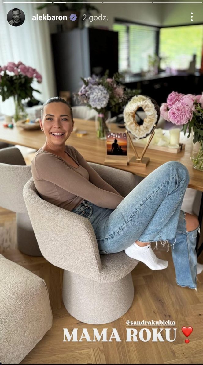 Sandra Kubicka i Baron pokazali, jak świętowali Dzień Matki. Na chwilę przed rozwodem padły takie słowa 