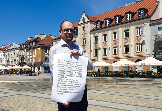 Marcin Sawicki nie chce I Marszu Równości w Białysmtoku
