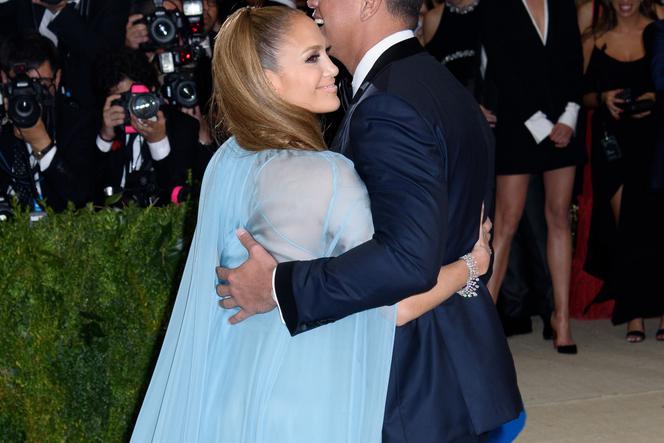 Jennifer Lopez i Alex Rodriguez na MET Gala 2017