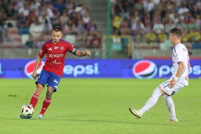 Górnik Zabrze zmierzył się z Rakowem Częstochowa. Kibice na trybunach dopisali