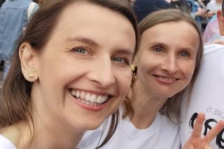 Sylwia Spurek z siostrą Anną